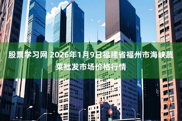 股票学习网 2026年1月9日福建省福州市海峡蔬菜批发市场价格行情